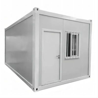 White Prefabricated Modular Houses for Custom 20ft 40ft Portable Office Container Homes