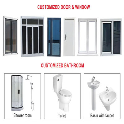 Hotel Modular Expandable Container House with Modern Design Style and Luxury Bathroom