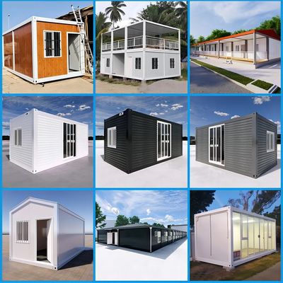 Fast Assembly Connected Column and Beam Container House Affordable for Bedroom/Office