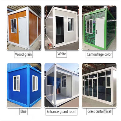 Modern Design Mobile Living Container House with Luxury Insulated Glass Steel Sunrooms