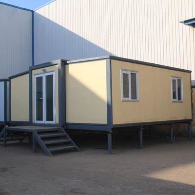 Hotel Expandable Light Steel Structure Homes with 2-3 Bedrooms and Easy Assemble