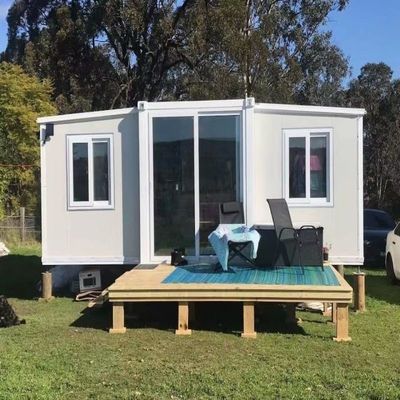 Hotel Expandable Light Steel Structure Homes with 2-3 Bedrooms and Easy Assemble