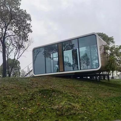 40ft Luxury Prefab House with Steel Sandwich Panel and Online Technical Support
