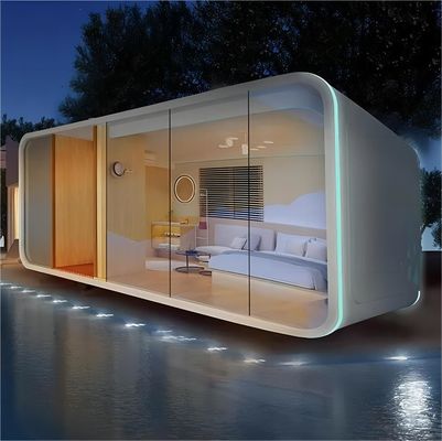 40ft Luxury Prefab House with Steel Sandwich Panel and Online Technical Support