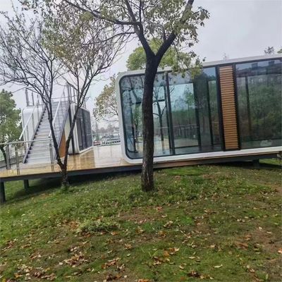 40ft Luxury Prefab House with Steel Sandwich Panel and Online Technical Support