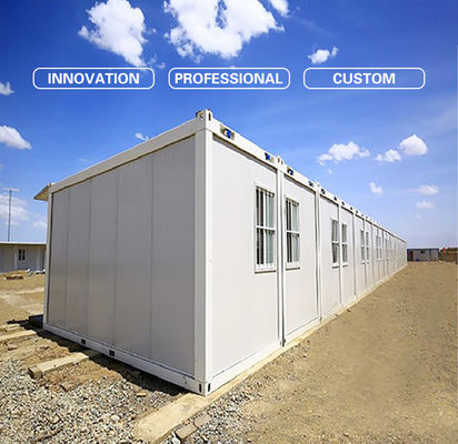Steel Structure Frame Modular Container Prefab Houses Easy Assembly and Modern Design