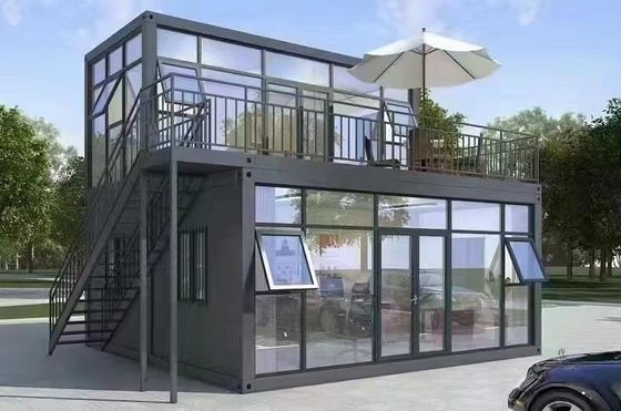 Steel Structure Frame Modular Container Prefab Houses Easy Assembly and Modern Design