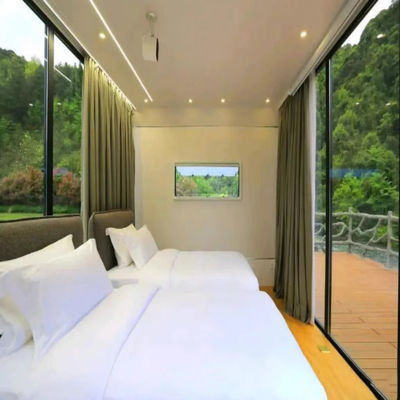 Galvanized Steel Frame Modular Container Houses for Prefabricated Tiny Home Apartments