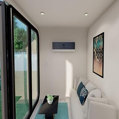 Galvanized Steel Frame Modular Container Houses for Prefabricated Tiny Home Apartments