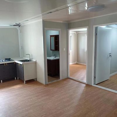 20ft/40ft Portable Mobile Living Container House with Expandable Steel Structure